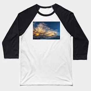 Crazy Clouds Near Sunrise Baseball T-Shirt